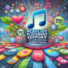 SpotifyやApple Musicでのプレイリスト掲載サポートサービス