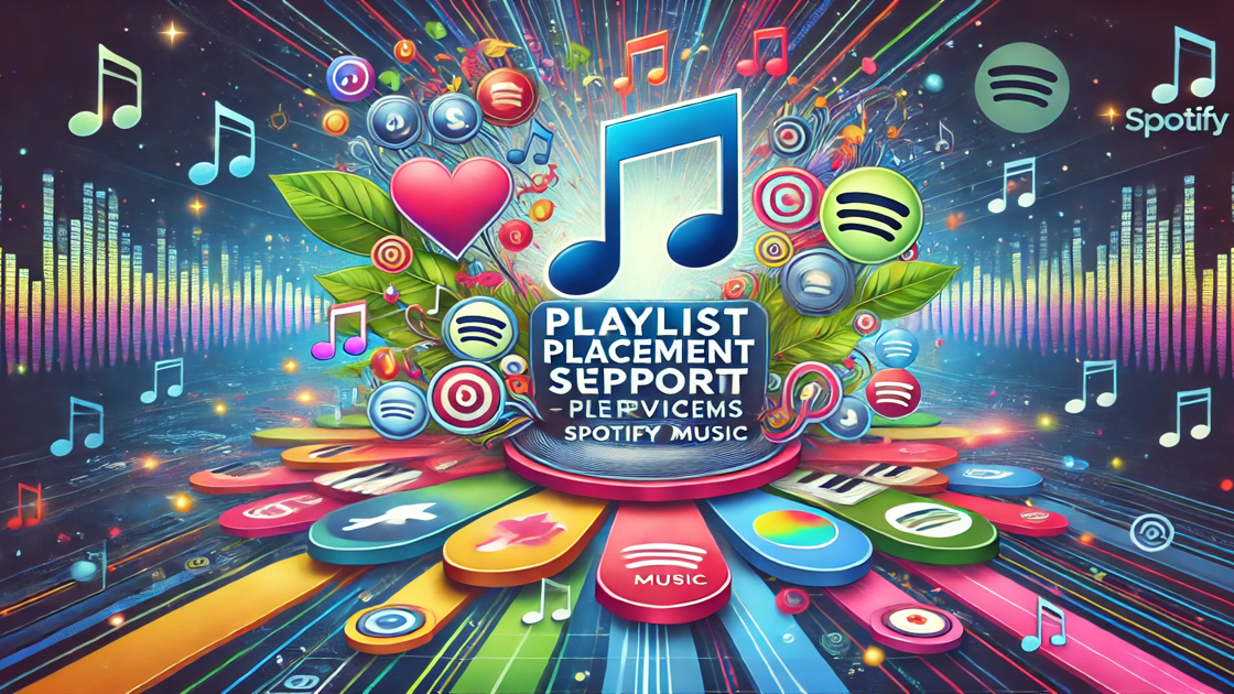 SpotifyやApple Musicでのプレイリスト掲載サポートサービス